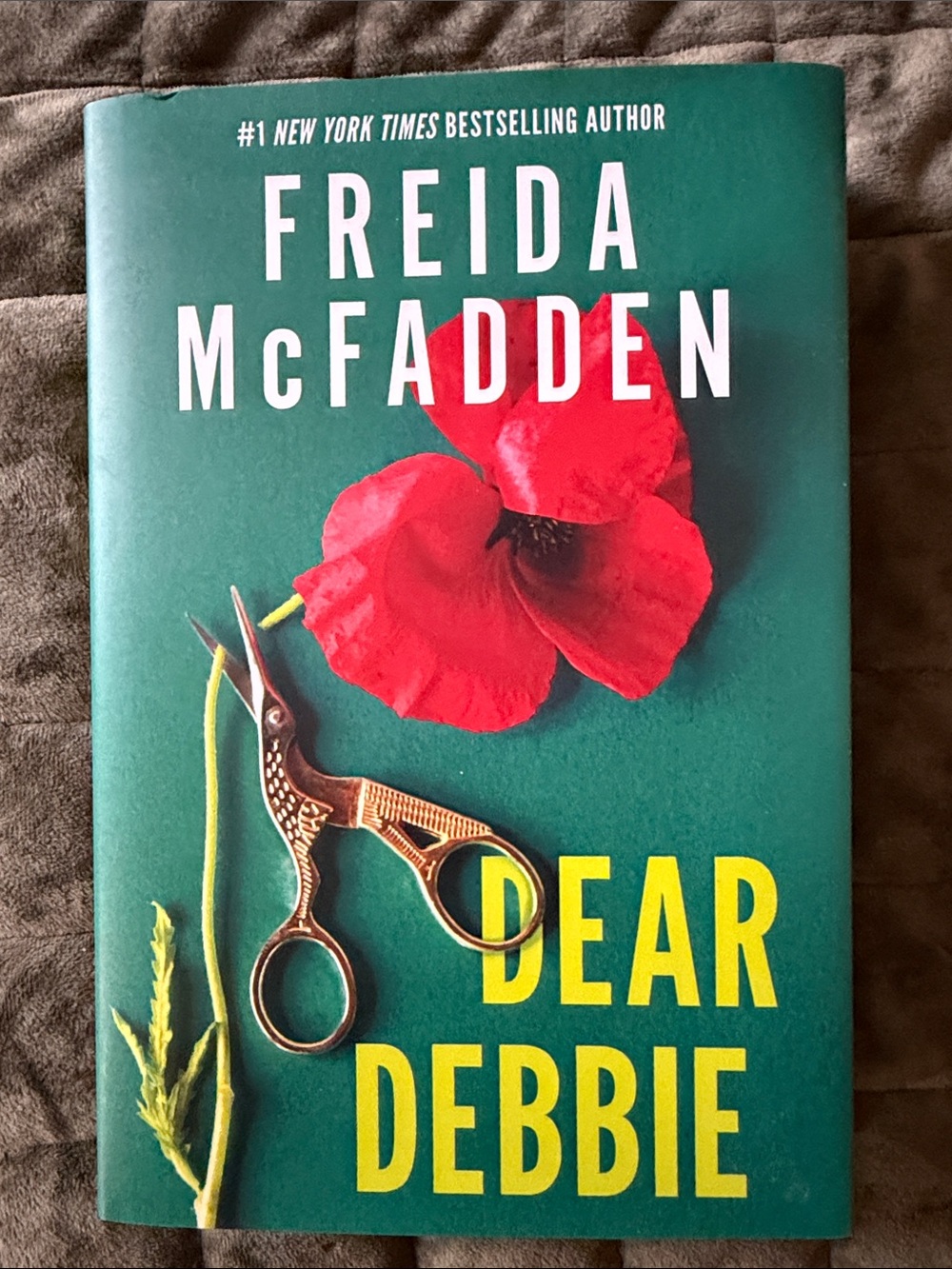 Hardcover Dear Debbie by Freida McFadden